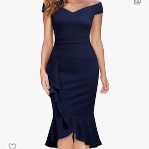 Navy Blue Dress